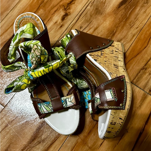 Miss Sixty Wedges Size 38(8). - Picture 3 of 3